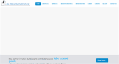 Desktop Screenshot of akeinfra.com